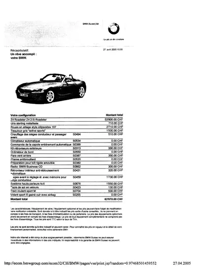 BMW Z4 2.5i Roadster — Cabriolet sportif de prestige, boîte manuelle authentique — Thumbnail 13