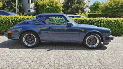 Porsche 911 Carrera Cabrio 1985 — Légende restaurée, Oldtimer certifié — côté