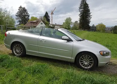 Volvo C70 T5 Summum — Cabriolet performant 230 ch, sans accident — Außenansicht