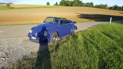 VW Käfer 1969 — Cabriolet culte, moteur essence fiable, sans sinistre — côté