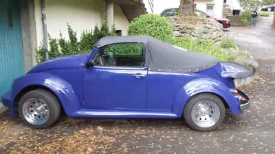 VW Käfer 1969 — Cabriolet culte, moteur essence fiable, sans sinistre — arrière