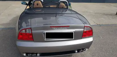 Maserati Spyder GT 2004 — Cabriolet italien 390 ch, faible kilométrage — arrière