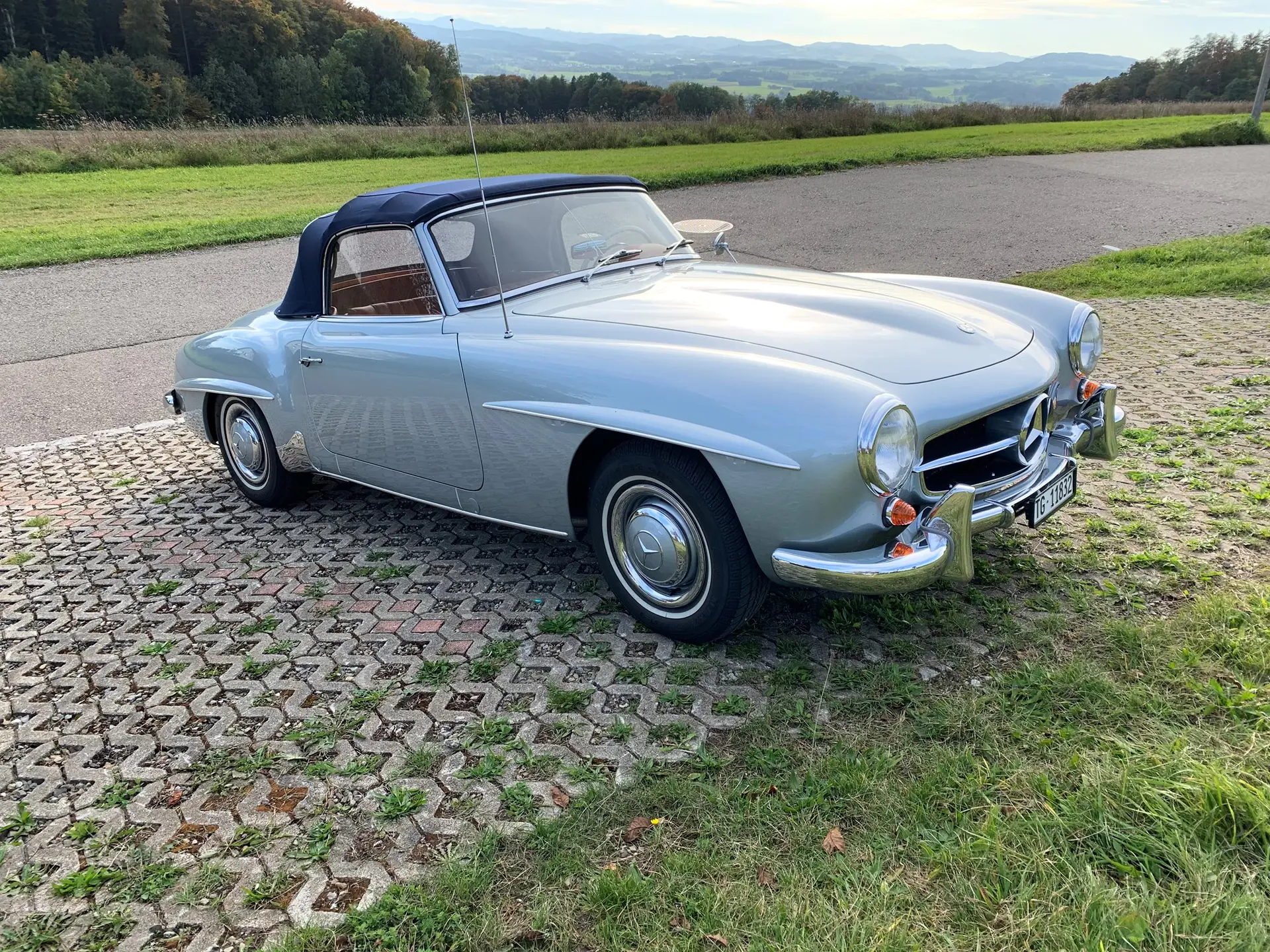 Mercedes-Benz 190 SL 1956 — Chef-d'œuvre cabriolet restauré, frame-off rénovation complète