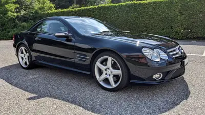 Mercedes-Benz SL 500 — Cabriolet luxe V8, Facelift AMG et 127'000 km — Miniatur 9
