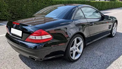 Mercedes-Benz SL 500 — Cabriolet luxe V8, Facelift AMG et 127'000 km — Miniatur 11