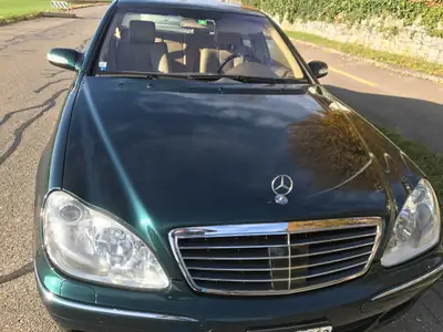 Mercedes-Benz S 600 L V12 — Berline de prestige bi-turbo 500 ch, rarité allemande — vista posteriore