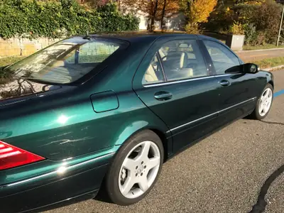 Mercedes-Benz S 600 L V12 — Berline de prestige bi-turbo 500 ch, rarité allemande — fianco
