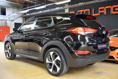 Hyundai Tucson 1.6 TGDI Vertex 4WD — SUV polyvalent, toit panoramique, 91 000 km — Miniature 12