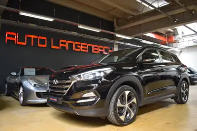 Hyundai Tucson 1.6 TGDI Vertex 4WD — SUV polyvalent, toit panoramique, 91 000 km — Miniature 11
