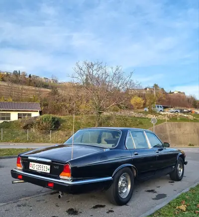 Jaguar XJ12 5.3 HE Sovereign 1982 — Berline de prestige, peinture neuve, expertise récente — intérieur