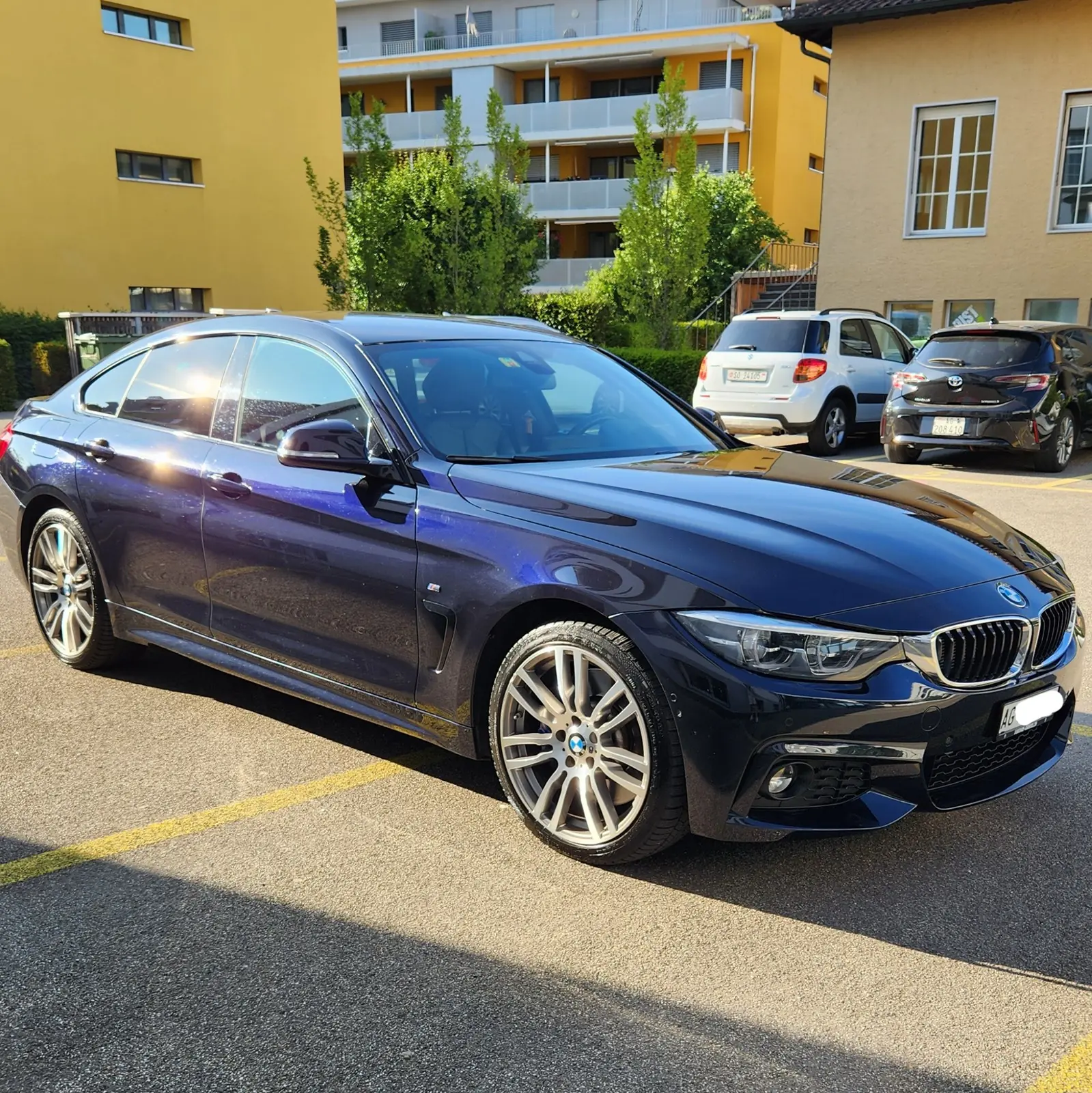 BMW 430d Gran Coupé xDrive M Sport — Diesel performant, 93'000 km, sans sinistre — Außenansicht