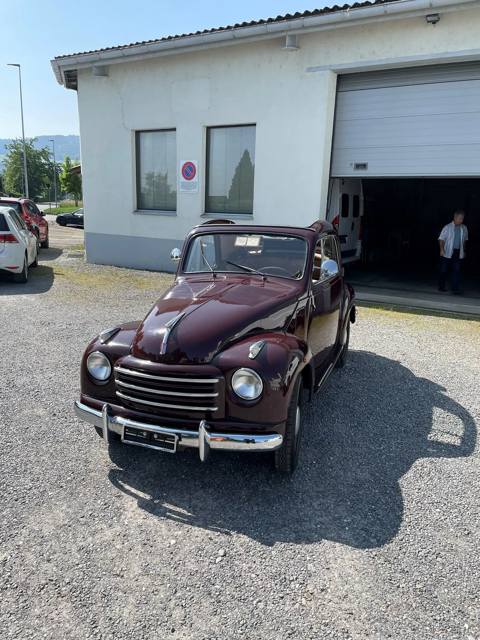 FIAT 500 C Topolino 1954 — Cabriolet vintage mythique, histoire sur quatre roues