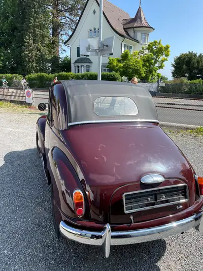 FIAT 500 C Topolino 1954 — Cabriolet vintage mythique, histoire sur quatre roues — Detail