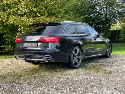 Audi A6 Avant 3.0 BiTDI V6 quattro — Break sportif, 313 ch, service AMAG récent — side view