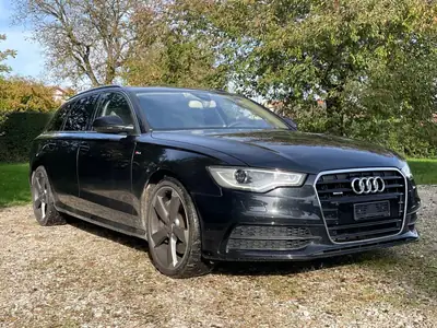 Audi A6 Avant 3.0 BiTDI V6 quattro — Break sportif, 313 ch, service AMAG récent — rear view