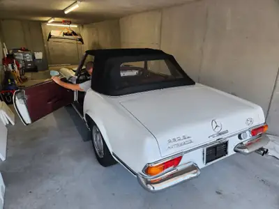 Mercedes-Benz SL 230 Pagode 1965 — Chef-d'œuvre cabriolet vintage, état impeccable — Miniatura 9