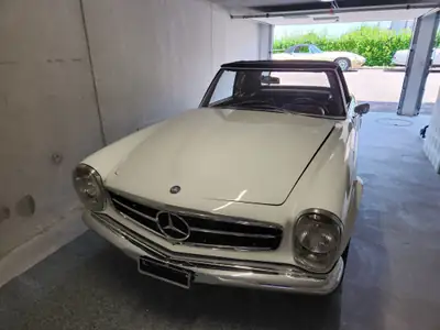 Mercedes-Benz SL 230 Pagode 1965 — Chef-d'œuvre cabriolet vintage, état impeccable — Miniatura 10