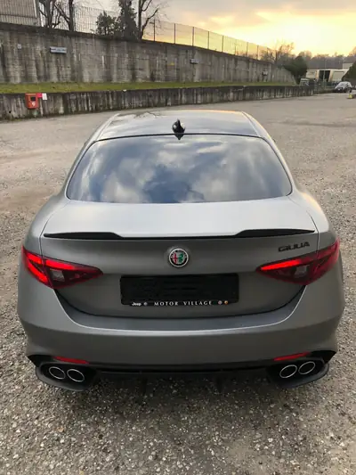 Alfa Romeo Giulia 2.9 V6 Quadrifoglio — 510 ch, N-Ring, ultra-sportive — arrière
