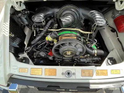 Porsche 911 2.4 E Targa — Classique cabriolet des années 1970, moteur atmosphérique — Miniatura 10