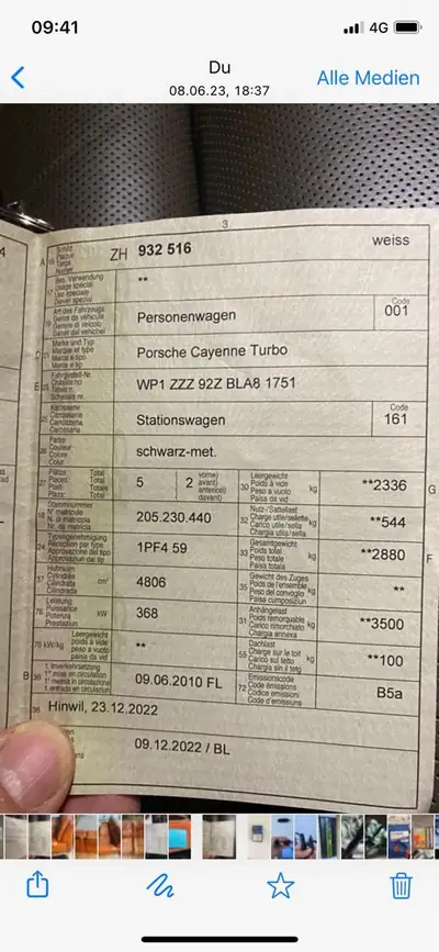 Porsche Cayenne Turbo 2010 — SUV sportif 500 ch, sans sinistre, tout-terrain affirmé — Miniatur 18