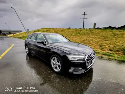 Audi A6 Avant 40 TDI Sport S-tronic — Break premium diesel hybride, 57 000 km — fianco