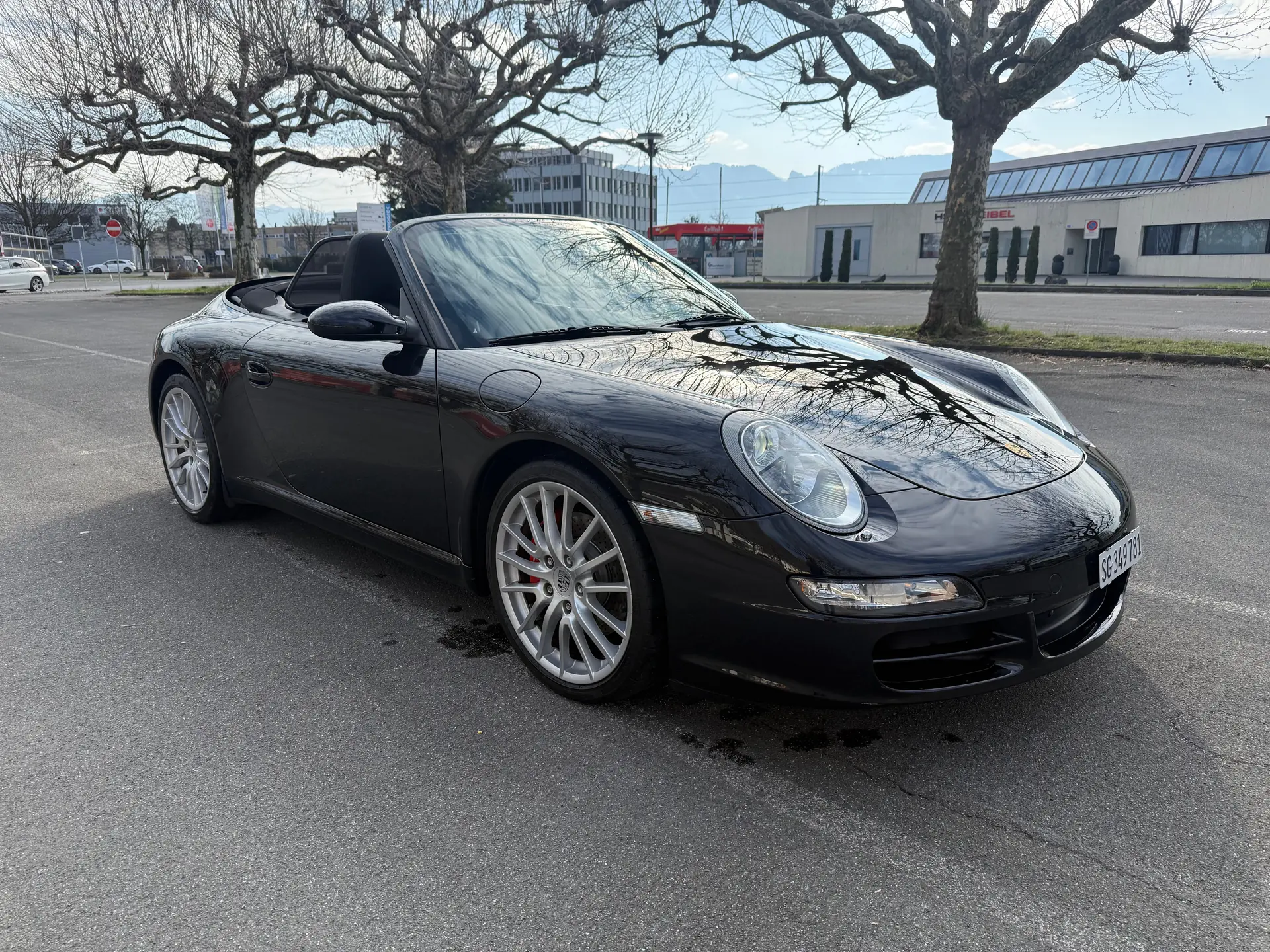 Porsche 911 Carrera S Cabriolet — 355 ch, Sport Chrono, grand service réalisé — Außenansicht