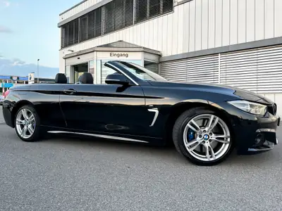 BMW 430d Cabriolet Steptronic — Élégance décapotable diesel, entretien gratuit 10 ans — fianco