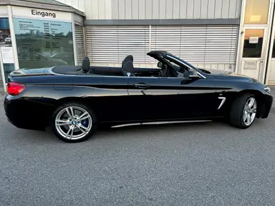 BMW 430d Cabriolet Steptronic — Élégance décapotable diesel, entretien gratuit 10 ans — cruscotto