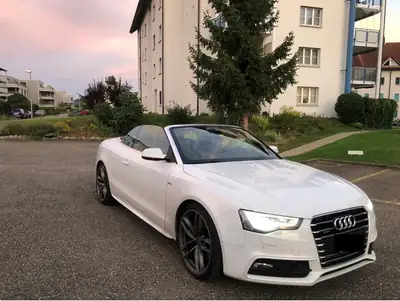 Audi A5 Cabriolet 3.0 TDI — Cabriolet prestige diesel quattro, 87'000 km — Seitenansicht