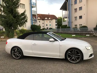 Audi A5 Cabriolet 3.0 TDI — Cabriolet prestige diesel quattro, 87'000 km — Heckansicht