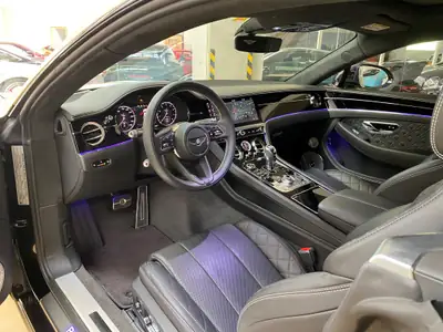 Bentley Continental GT 4.0 V8 Mulliner — Coupé de luxe britannique, 50'000 km seulement — tableau de bord