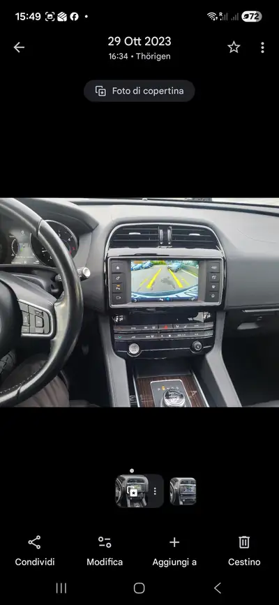Jaguar F-Pace 2.0d Portfolio AWD — SUV diesel premium, 115'000 km, traction intégrale — intérieur