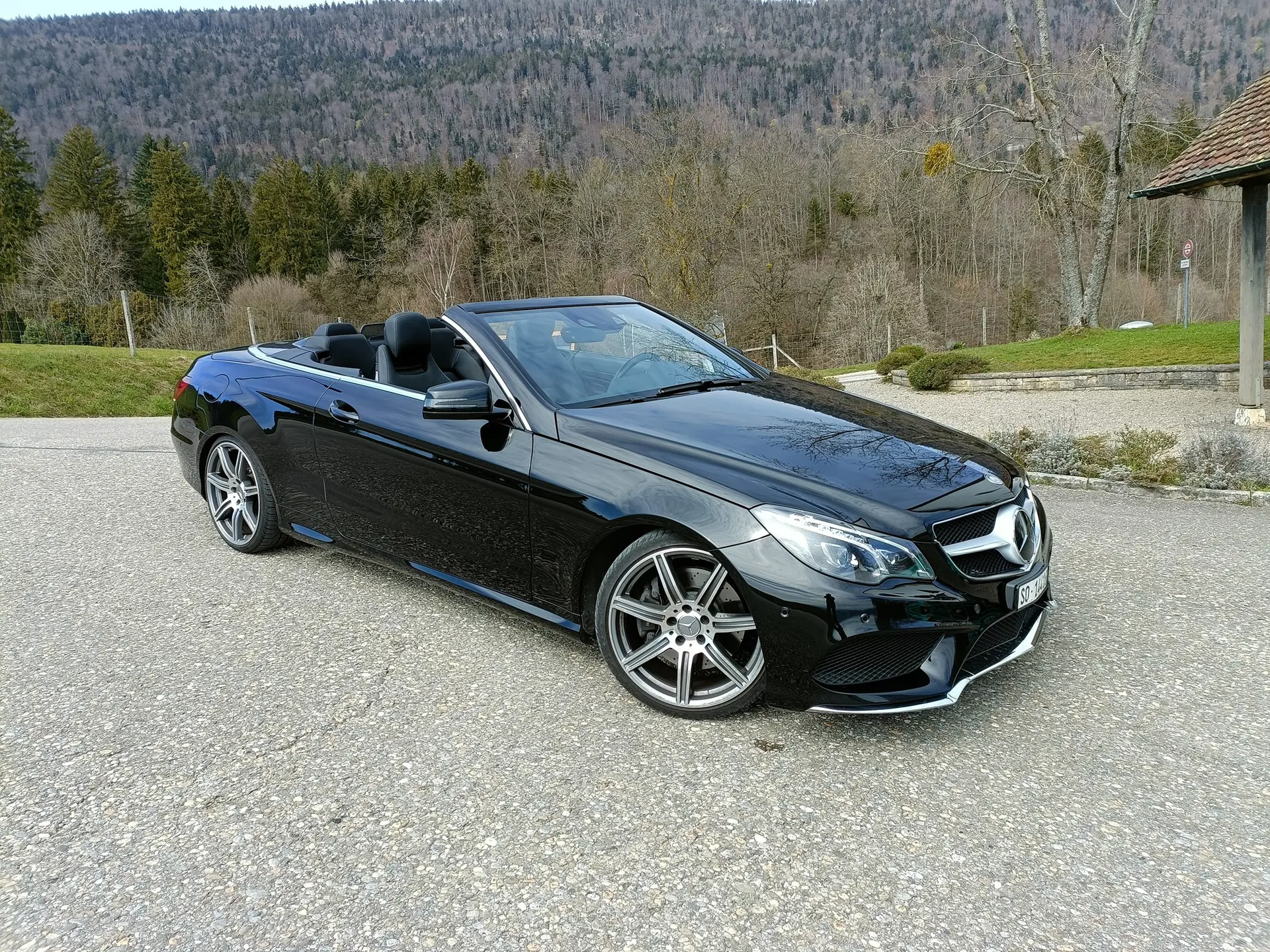 Mercedes-Benz E 400 Cabriolet — V6 biturbo 333 ch, AMG Sport, seulement 78 500 km