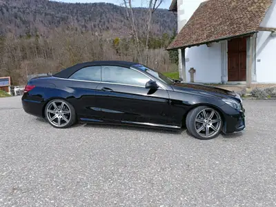 Mercedes-Benz E 400 Cabriolet — V6 biturbo 333 ch, AMG Sport, seulement 78 500 km — Detail