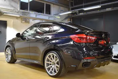 BMW X6 M50d Steptronic — SUV coupé diesel 381 ch, sans accident, service gratuit 10 ans — arrière