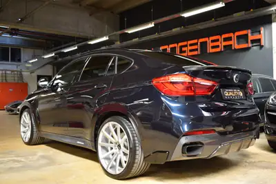 BMW X6 M50d Steptronic — SUV coupé diesel 381 ch, sans accident, service gratuit 10 ans — Miniature 12