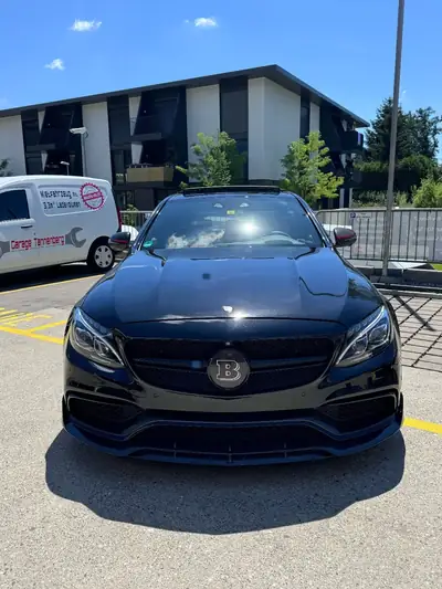 Mercedes-Benz C 63 S AMG Edition 1 — Berline sportive 510 ch, historique sans sinistre — exterior view