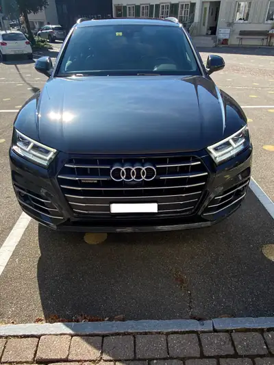 Audi Q5 55 TFSI e quattro — SUV hybride rechargeable, 115'000 km, design gris métallisé — Miniatura 7