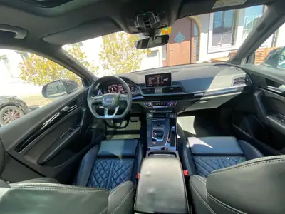 Audi Q5 55 TFSI e quattro — SUV hybride rechargeable, 115'000 km, design gris métallisé — Miniatura 9