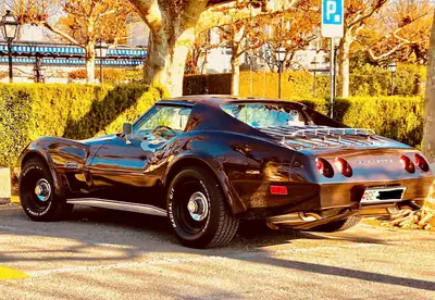 Chevrolet Corvette Cabriolet 1974 — Légende américaine, moteur 254 ch, transmission manuelle — Außenansicht