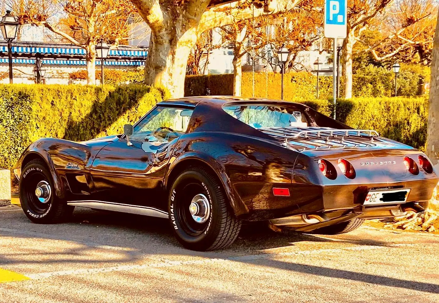 Chevrolet Corvette Cabriolet 1974 — Légende américaine, moteur 254 ch, transmission manuelle — Außenansicht