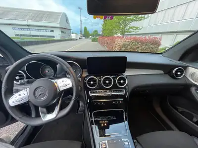 Mercedes-Benz GLC Coupé 400 d AMG Line — SUV coupé diesel 330 ch, quasi neuf — Miniatura 7