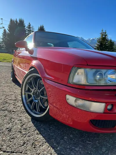 Audi S2 Coupé quattro Turbo 1993 — 500 ch, une légende turbo allemande — Heckansicht
