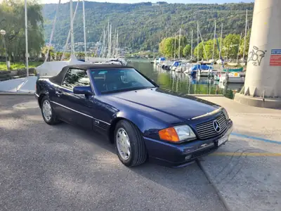 Mercedes-Benz SL 600 — Cabriolet légendaire, 394 ch, kilométrage préservé — intérieur