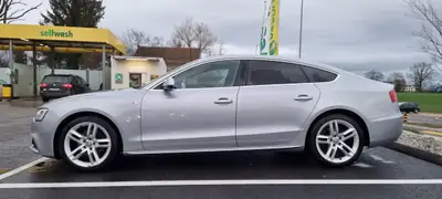 Audi A5 Sportback 3.0 TDI Quattro — Diesel performant, 180'000 km, design premium — Seitenansicht