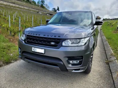 Range Rover Sport 3.0 SDV6 Autobiography — SUV premium, entretien complet, pneus neufs — vista esterna