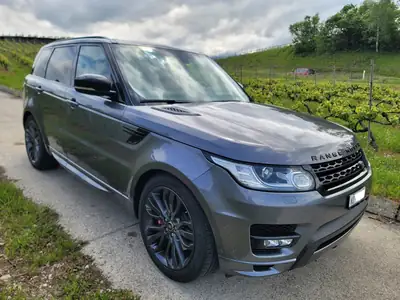 Range Rover Sport 3.0 SDV6 Autobiography — SUV premium, entretien complet, pneus neufs — vista posteriore