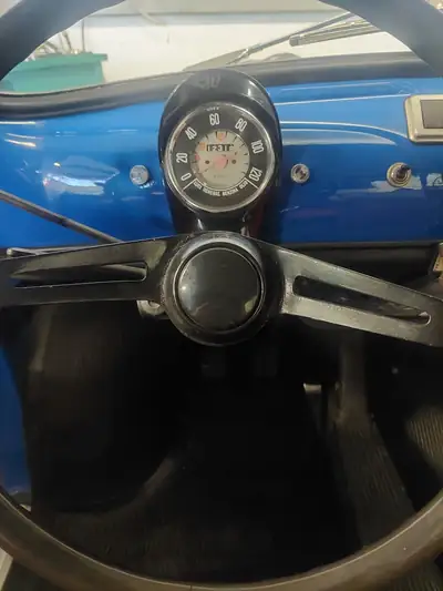 Autobianchi Bianchina Giardiniera 1974 — Voiture de collection inspectée, kilométrage d'origine — intérieur