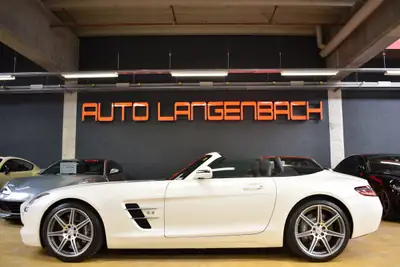 Mercedes-Benz SLS 63 AMG Speedshift — Cabriolet légendaire, état impeccable, 9'999 km — Miniature 15