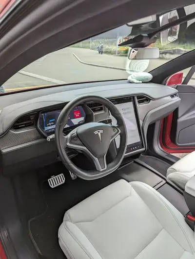 Tesla Model X 100 D Performance — SUV électrique 7 places, Full Autopilot inclus — Miniatura 11